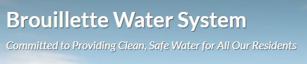 Brouillette Water System Logo